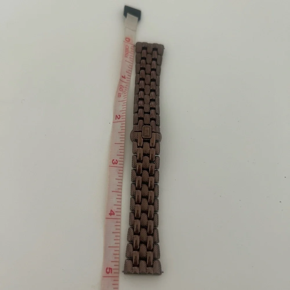 Judith RIPKA Stainless Steel Chocolate Color Watch Band SMALL